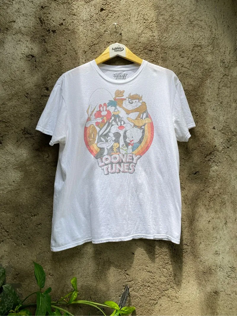 Vintage Y2K T-shirt Pria white photo 1