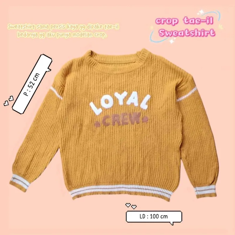 Casual Sweatshirt Wanita yellow photo 1