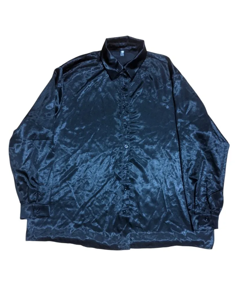 Vintage Streetwear Formal shirt Pria black photo 1