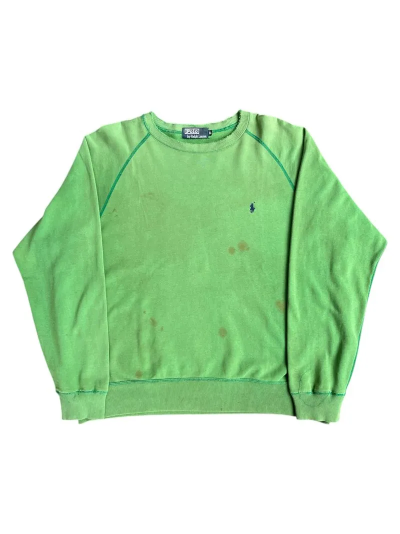 Polo Ralph Lauren Vintage Streetwear Sweater Pria green photo 1