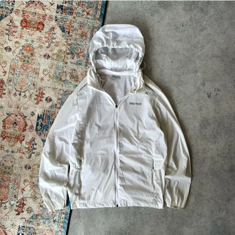 Marmot Sportswear Casual Track jacket Pria white gray photo 1