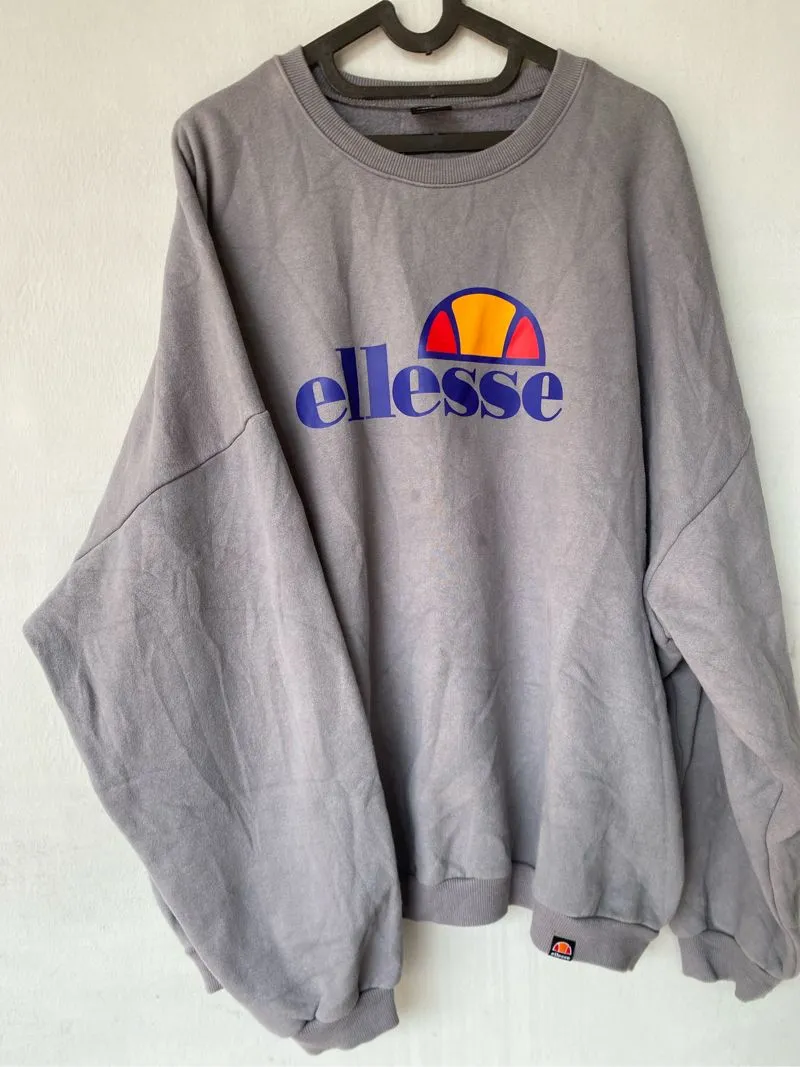 Ellesse Streetwear Sweater Pria gray photo 1