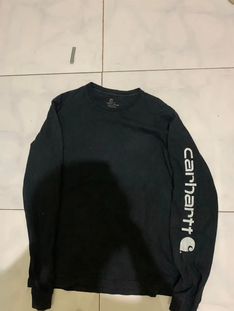 Carhartt Vintage Y2K T-shirt Pria black photo 1