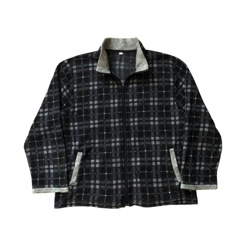 Minimalist Casual Jumper Pria black gray photo 1