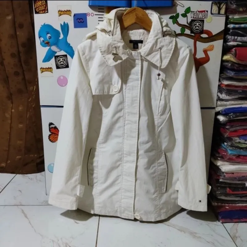 Tommy Hilfiger Vintage Parka Pria white navy photo 1