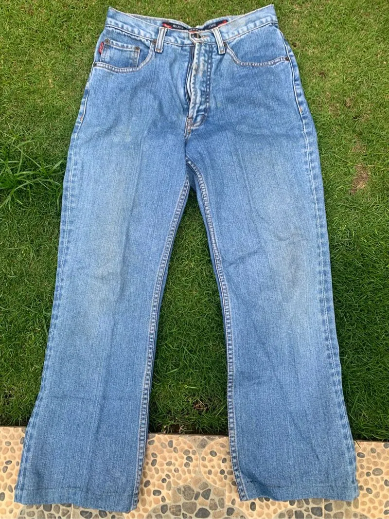 Cardinal Streetwear Y2K Wide leg jeans Wanita multicolor photo 1
