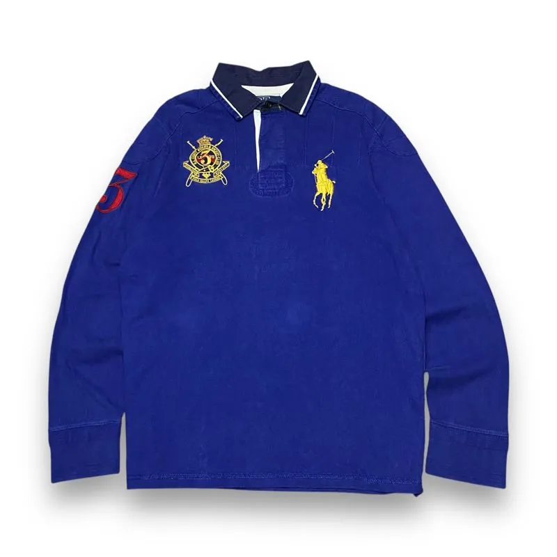 Polo Ralph Lauren Vintage Casual Polo shirt Pria blue photo 1