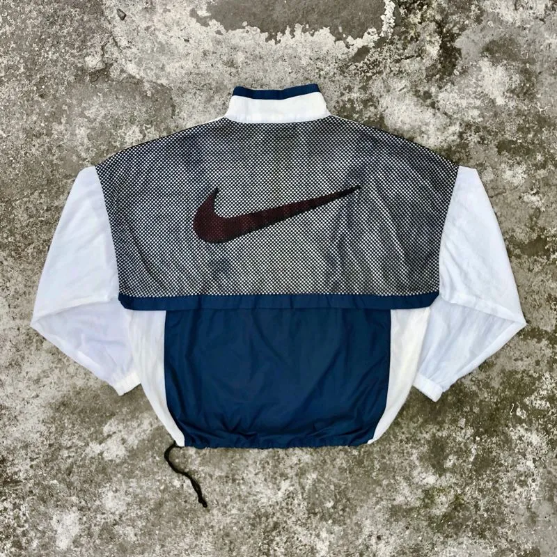 Nike Sportswear Windbreaker Pria white navy photo 1