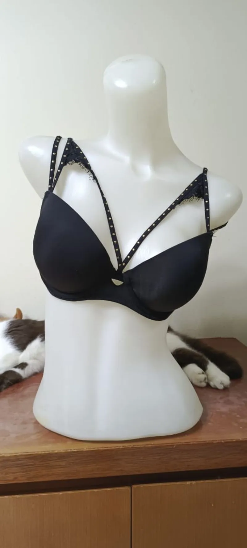 Cosplay Bralette Wanita black photo 1