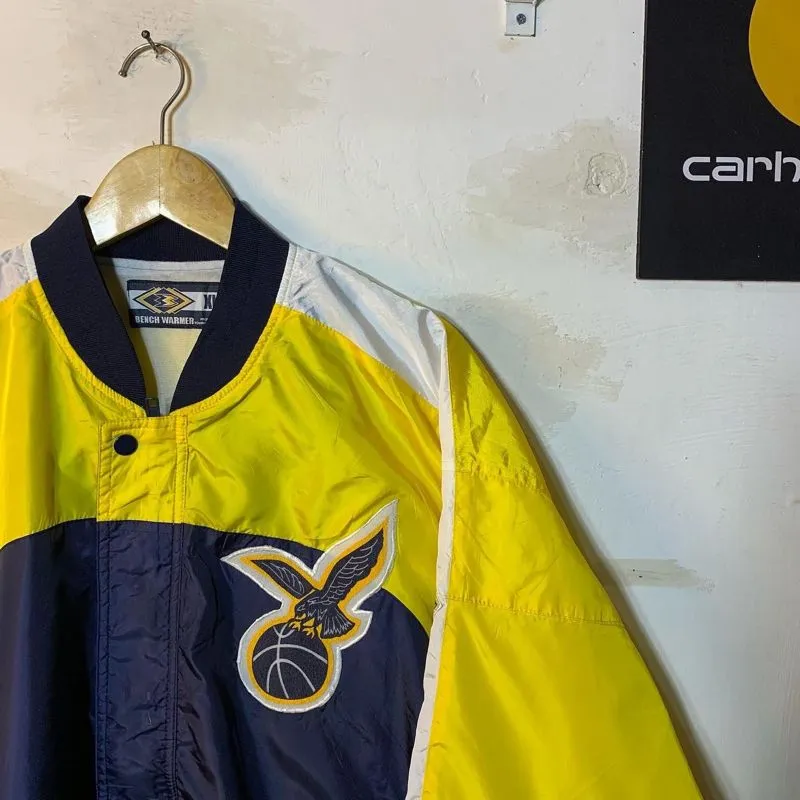 Streetwear Sportswear Windbreaker Pria blue yellow photo 1