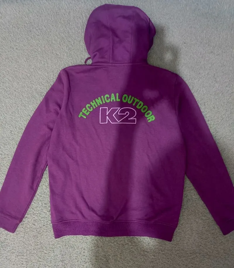 K2 Sportswear Casual Hoody Pria purple photo 1
