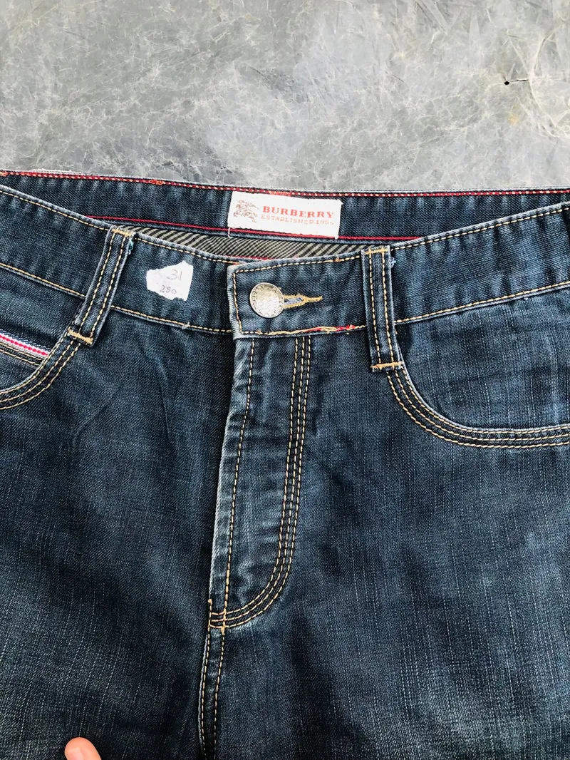 Burberry Casual Jeans Pria black gray photo 1
