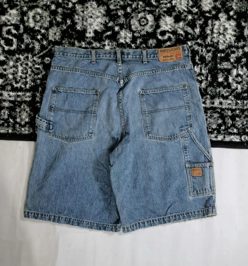 Guess Streetwear Y2K Jeans Pria blue photo 1