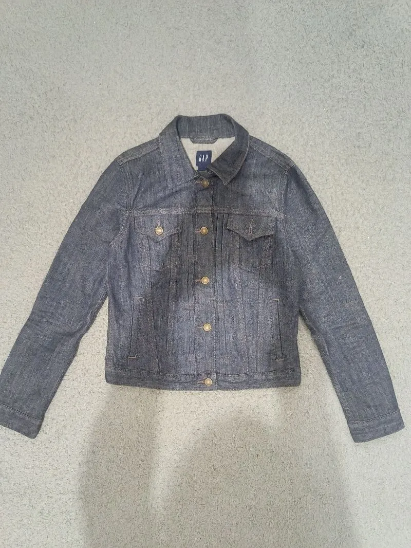 GAP Biker Casual Denim jacket Pria black photo 1