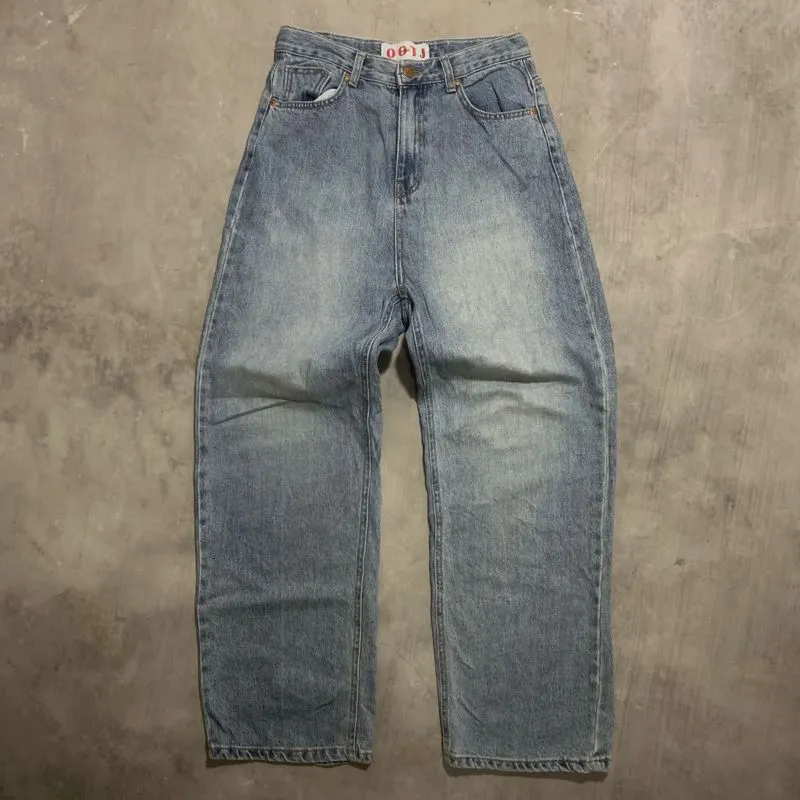 Japanese brand Y2K Jeans Pria navy photo 1