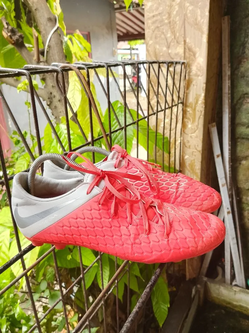 Nike Casual Sneakers Pria red gray photo 1