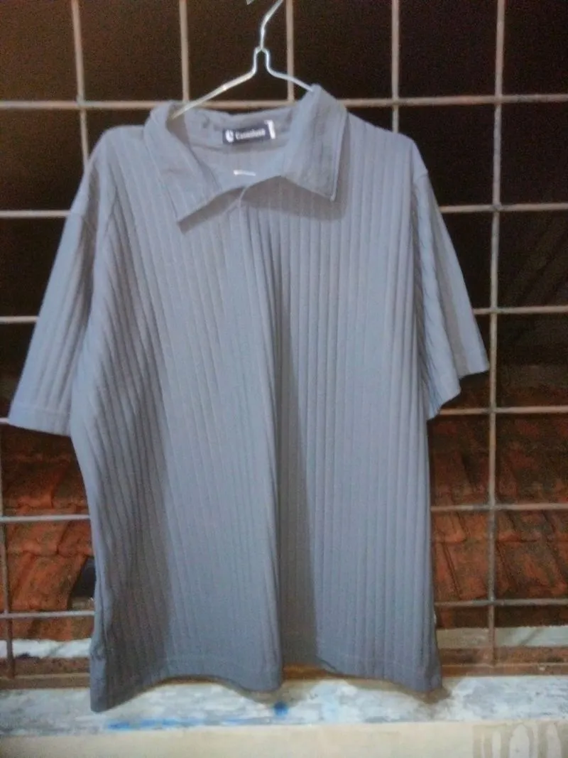 8seconds Luxury Casual Polo shirt Pria gray photo 1