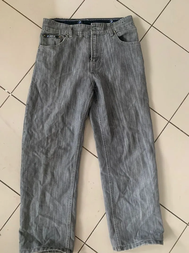 Y2K Jeans Pria gray photo 1