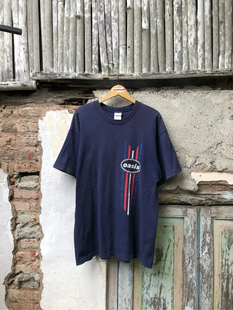 Fruit of the Loom Vintage Streetwear T-shirt Pria navy photo 1