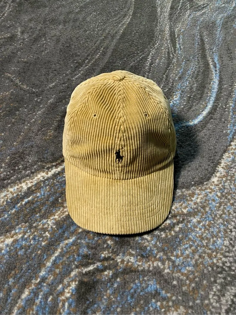 Polo Ralph Lauren Vintage Casual Hat Pria tan photo 1