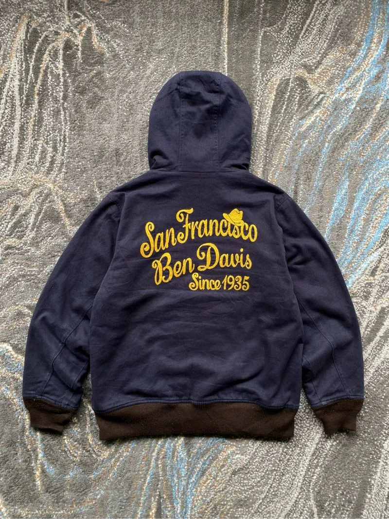 Ben Davis Vintage Streetwear Bomber jacket Pria navy photo 1