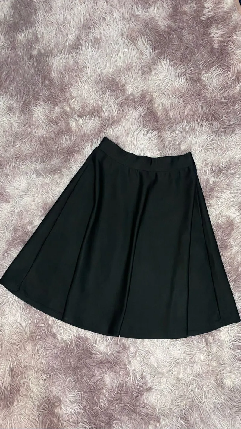 Casual Maxi skirt Wanita black photo 1