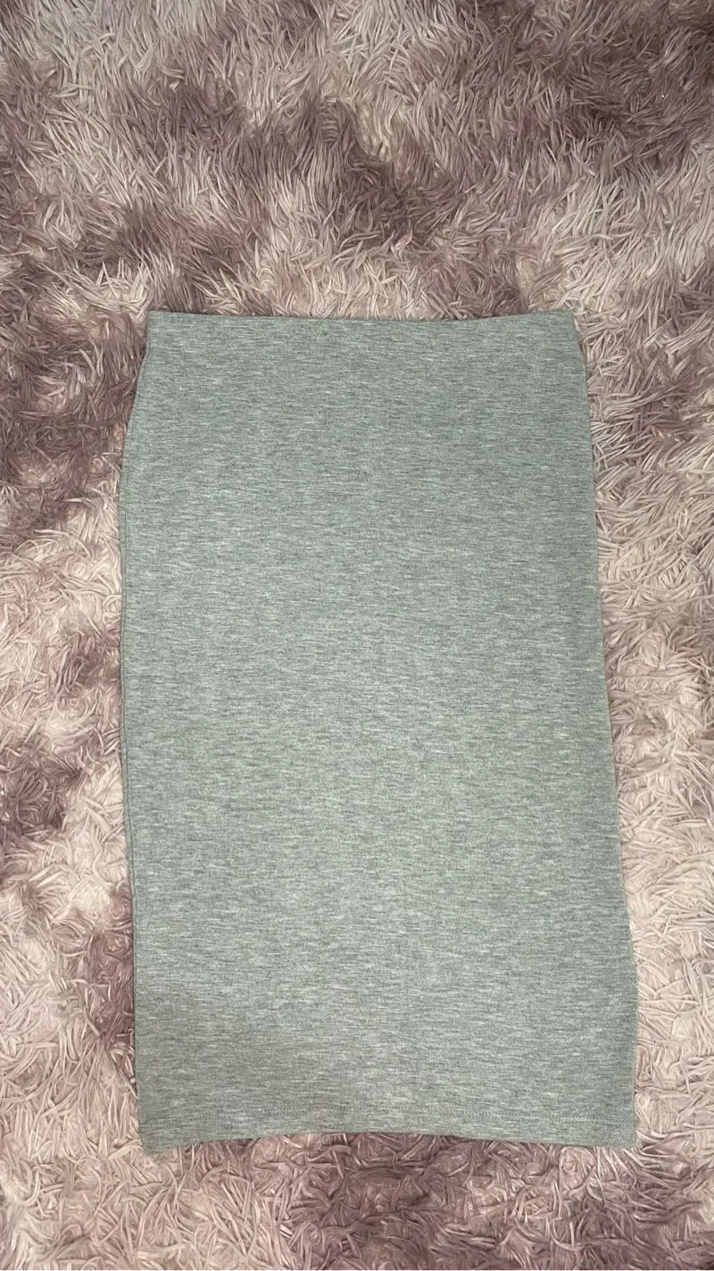 Forever 21 Casual Skirt Wanita gray photo 1