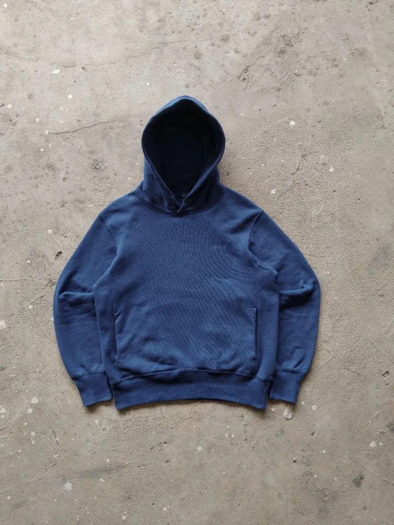 Uniqlo Minimalist Casual Hoody Pria blue photo 1