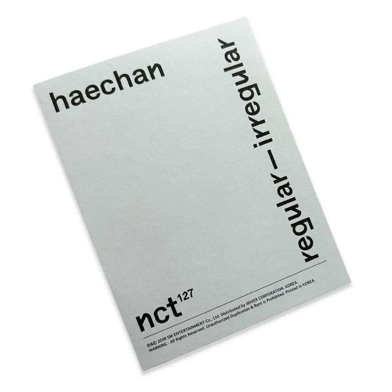 NCT 127 Haechan Postcard photo 1