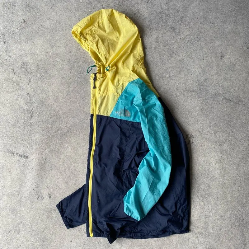 The North Face Gorpcore Sportswear Track jacket Pria blue yellow photo 1