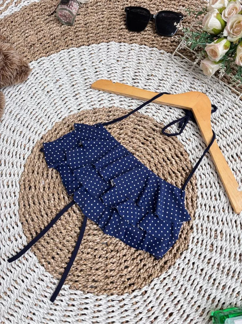 Sportswear Swimwear Wanita navy blue photo 1