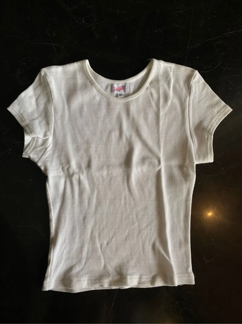 She Wears Sugar Casual Shirt Wanita white photo 1