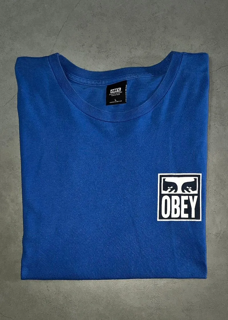 Vintage Streetwear T-shirt Pria blue photo 1