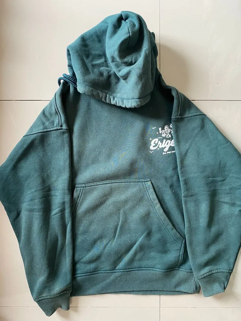 Erigo Streetwear Sweater Pria green photo 1