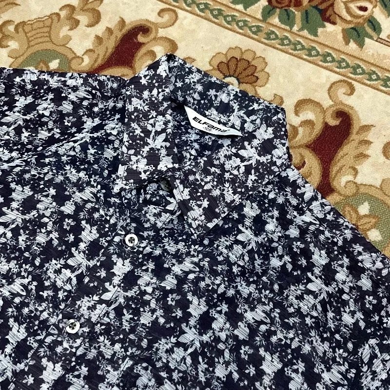 Vintage Casual shirt Pria navy photo 1