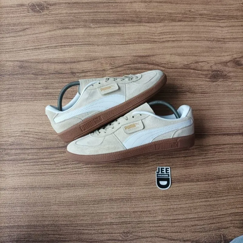 Puma Casual Sneakers Pria white cream photo 1