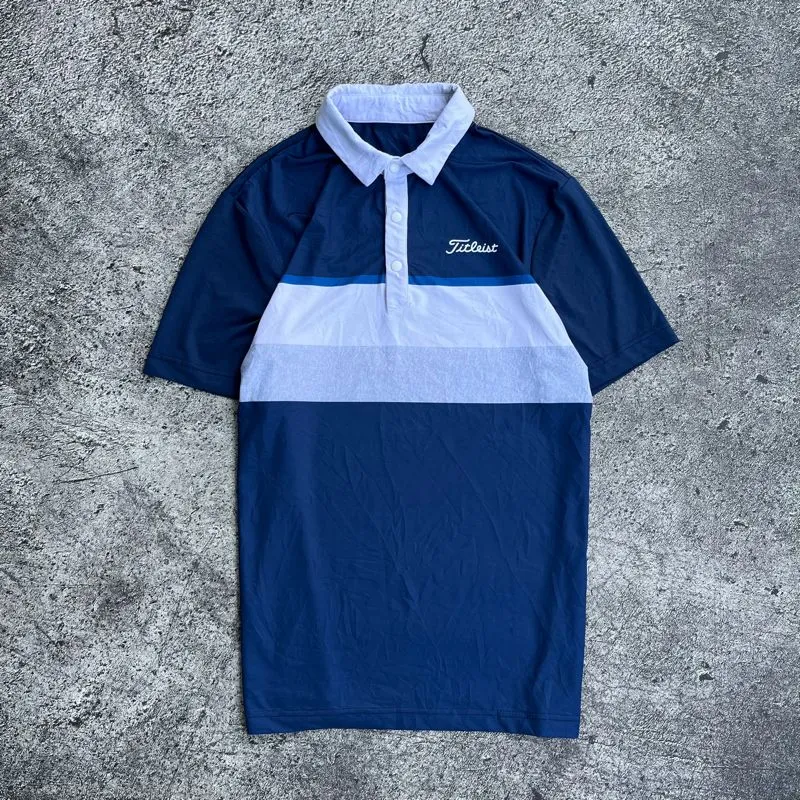 Titleist Sportswear Polo shirt Pria blue photo 1