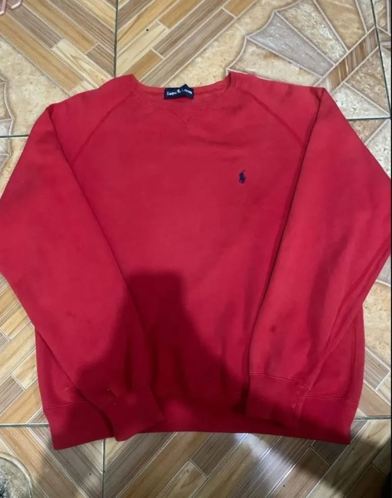 Polo Ralph Lauren Y2K T-shirt Pria red photo 1