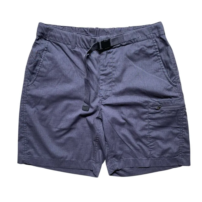 Uniqlo Minimalist Casual Short Pria gray photo 1