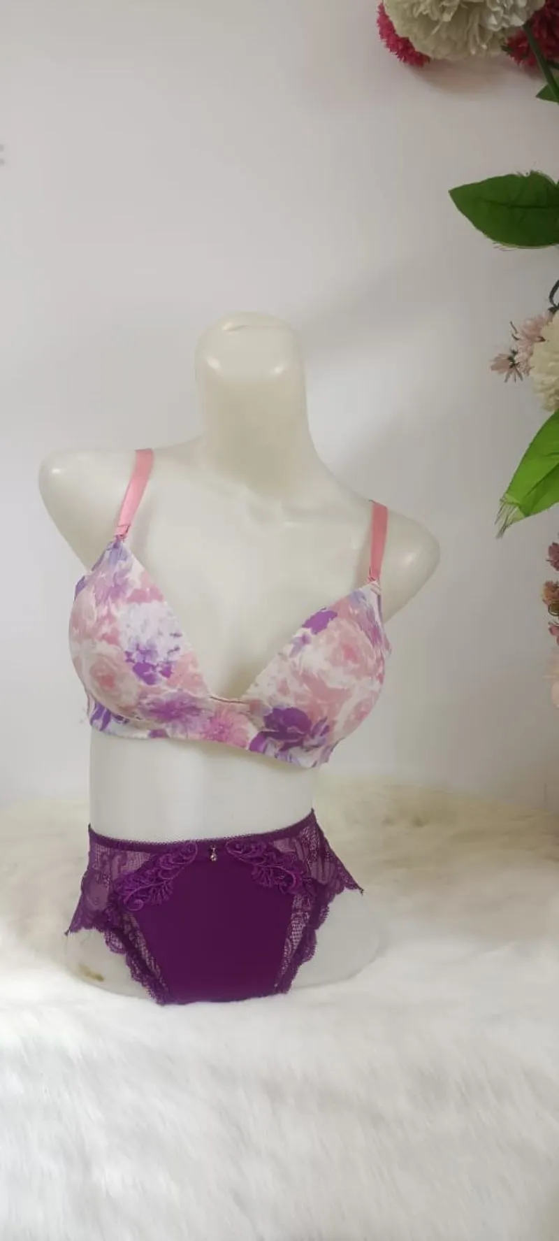 Casual Bra Wanita pink photo 1