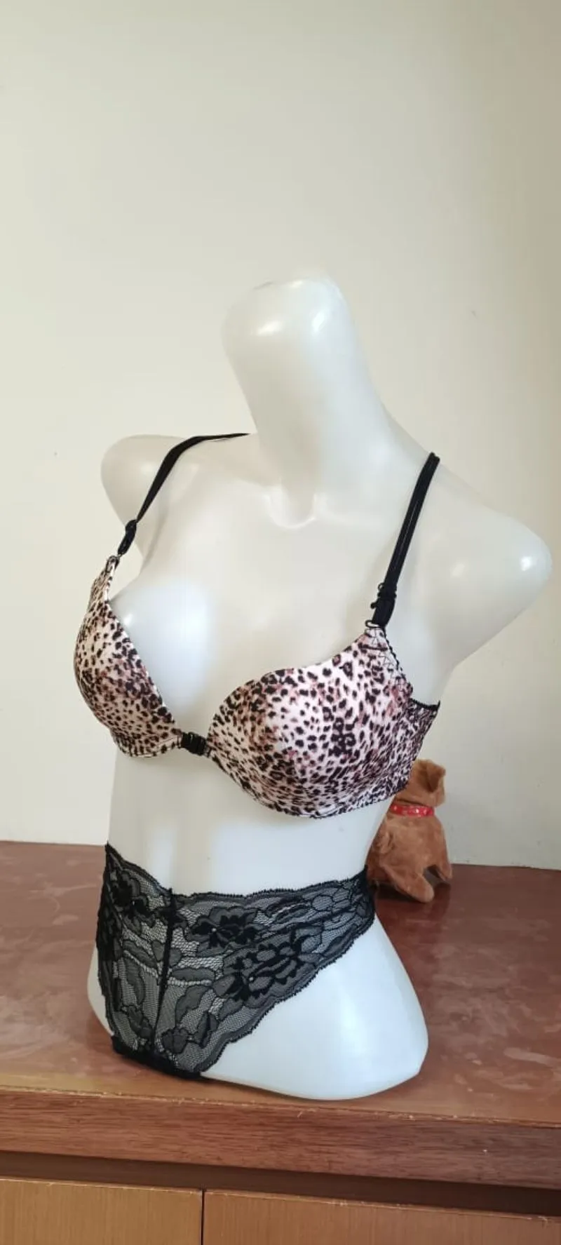 Cosplay Bra Wanita brown yellow photo 1