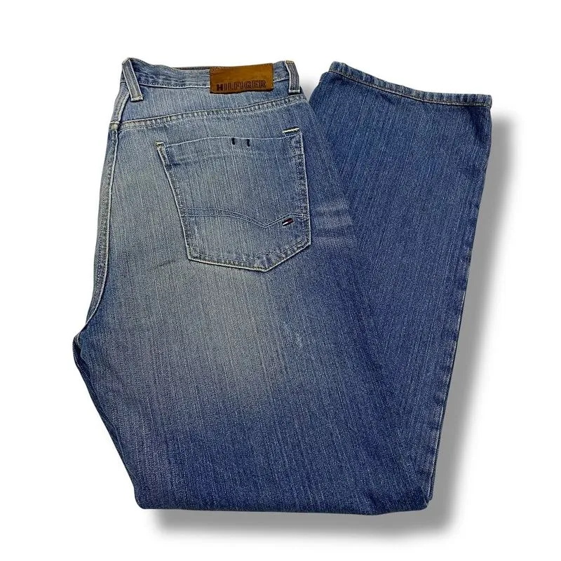 Tommy Hilfiger Vintage Y2K Jeans Pria navy blue photo 1