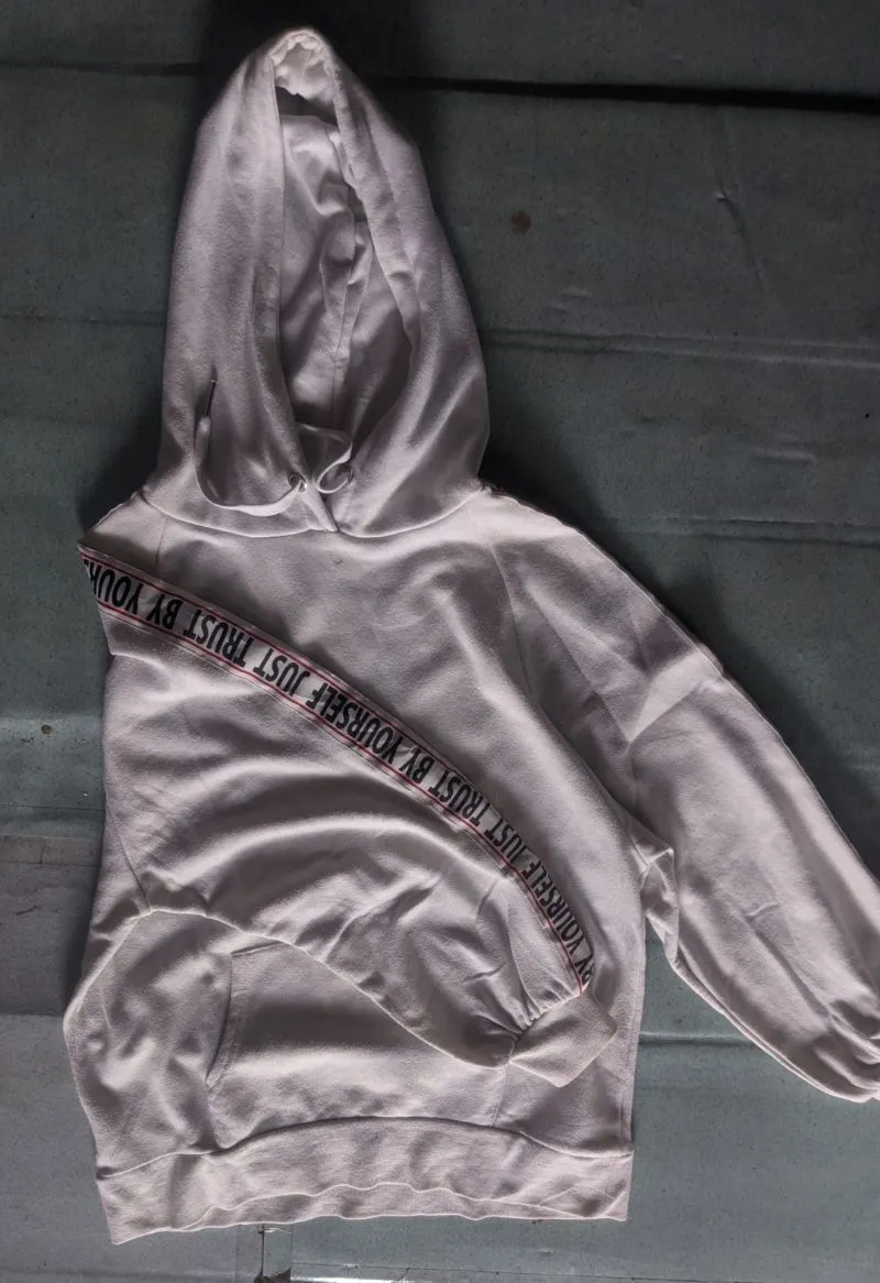 Sportswear Casual Hoody Wanita white photo 1
