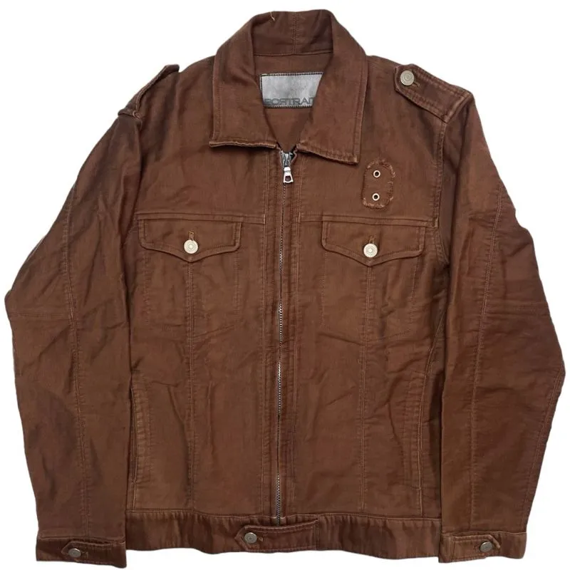 Vintage Streetwear Track jacket Pria brown photo 1