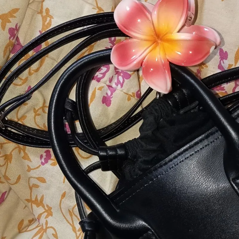 Minimalist Casual Handbag Wanita black photo 1