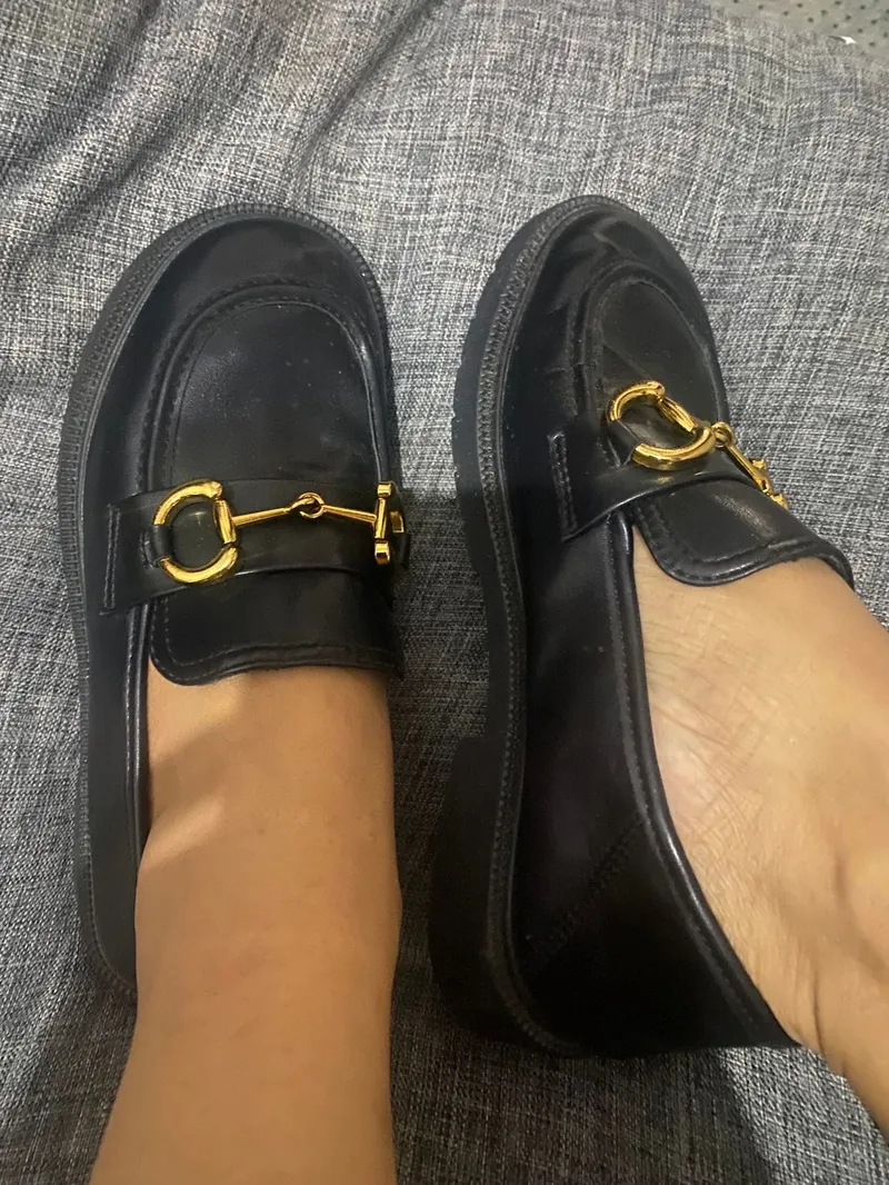 Vintage Loafer Wanita black photo 1