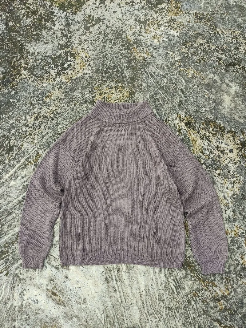 Minimalist Sweatshirt Wanita brown photo 1