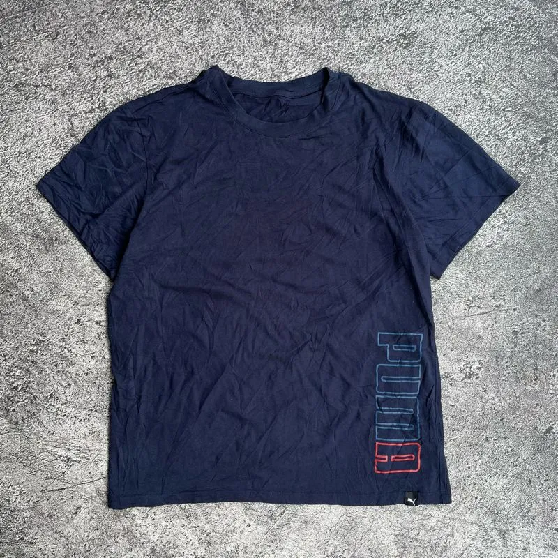 Puma Sportswear Casual T-shirt Pria blue photo 1