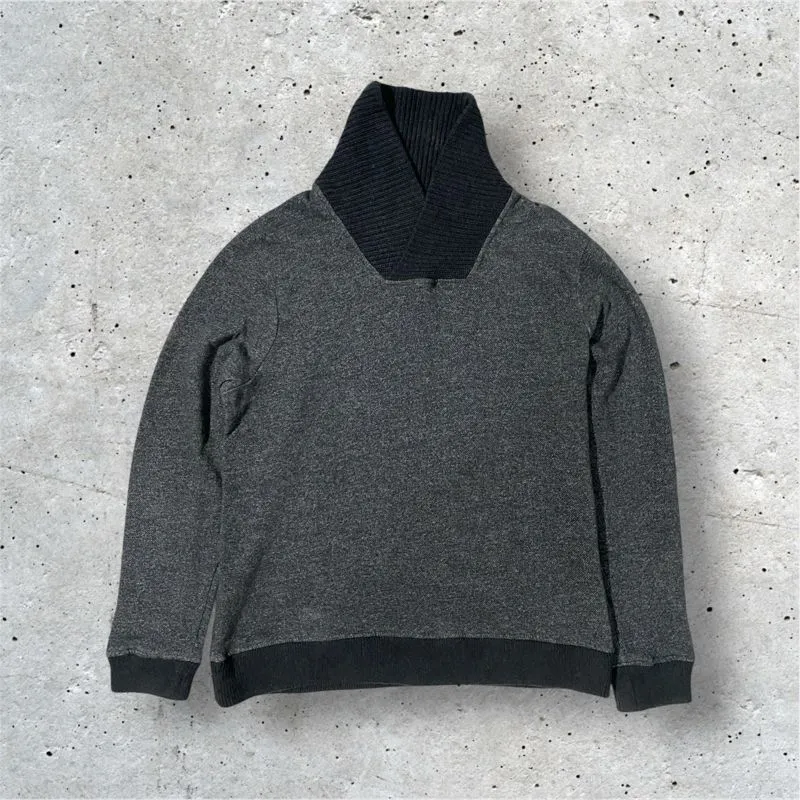H&M Luxury Minimalist Sweater Wanita black gray photo 1