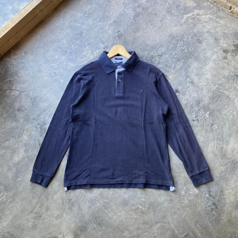 Tommy Hilfiger Casual Casual shirt Pria navy photo 1